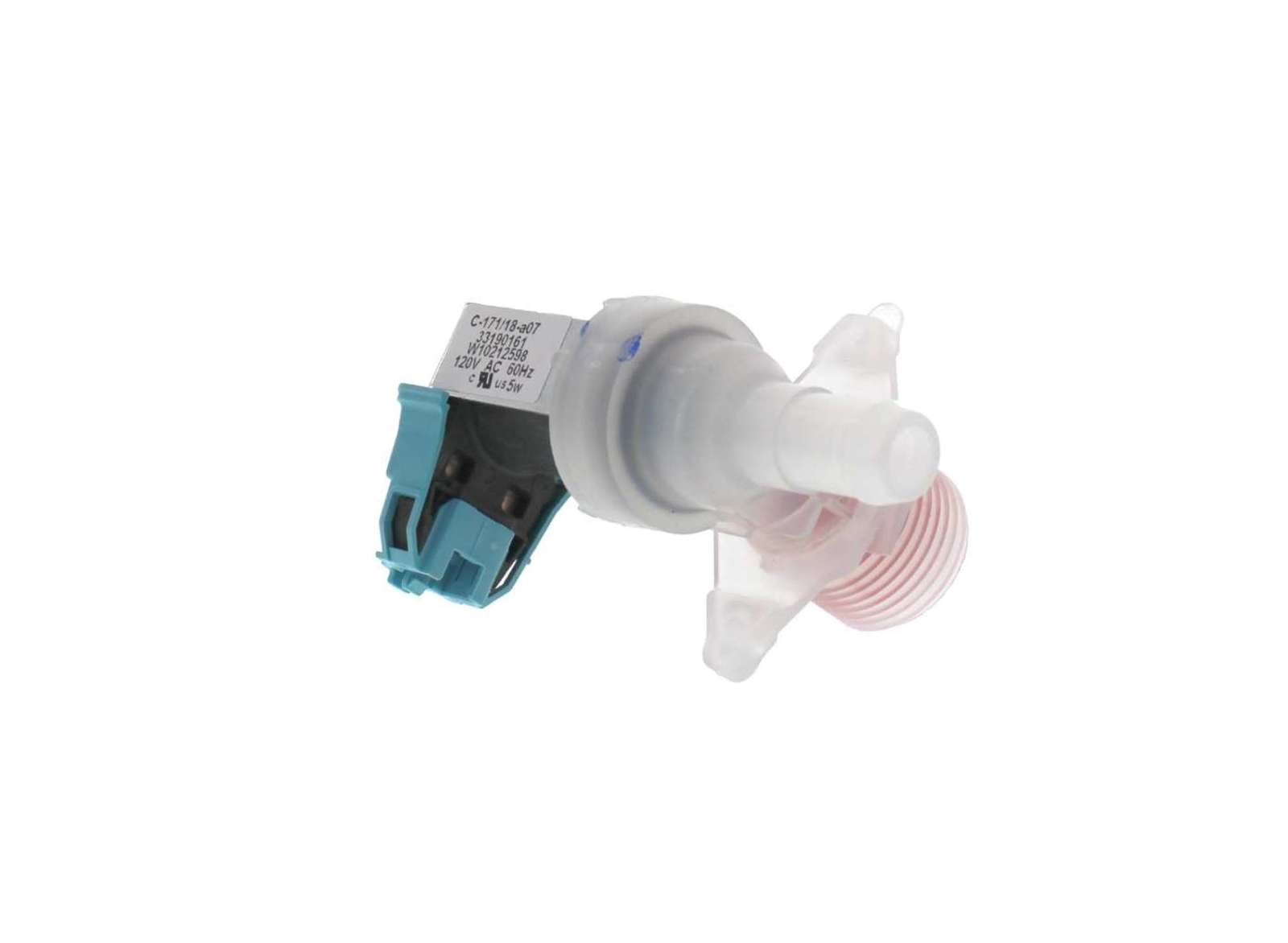 WPW10212598 - Genuine OEM Whirlpool Washer Hot Water Inlet Valve